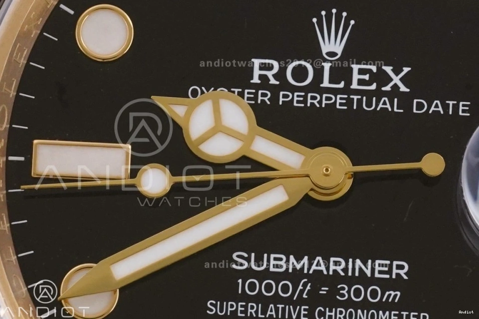 Black Clean YG Best Dial 126618 On Edition SH3235 YG Submariner 1:1 Bracelet LN 0319